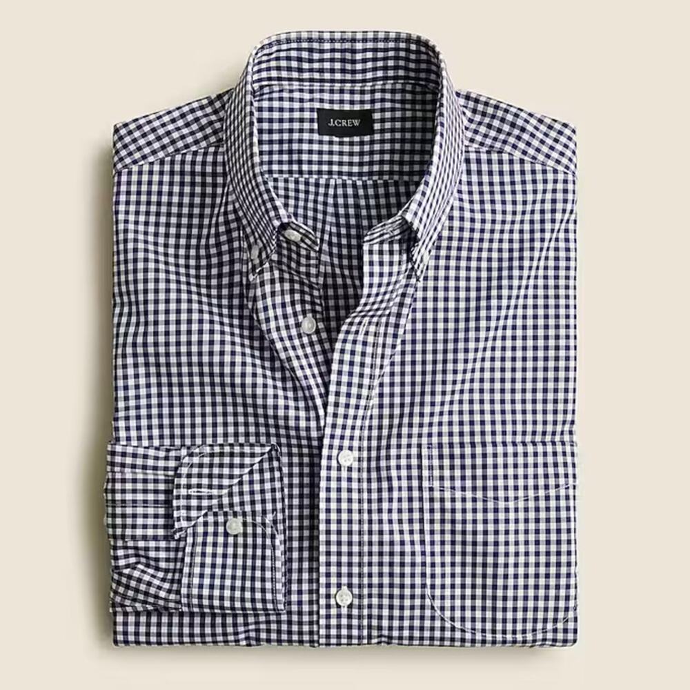 J.Crew Slim Bowery wrinkle-free dress shirt with button-down collar